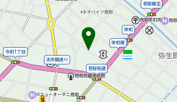 [EV]テスラモーターズジャパン 栄町パーキング (鳥取SC)の地図画像