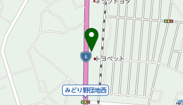 [EV]茨城トヨペット(株) 牛久南店の地図画像