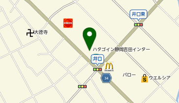 [EV]ソラーレ ホテルズ アンド リゾーツ(株) ハタゴイン静岡吉田インターの地図画像