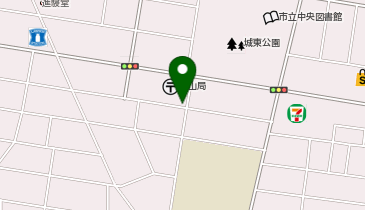 [EV]日本郵便(株) 小山郵便局の地図画像