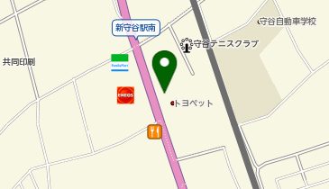 [EV]茨城トヨペット(株) 守谷松並店の地図画像