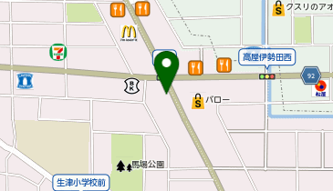[EV]三洋堂書店 穂積店の地図画像
