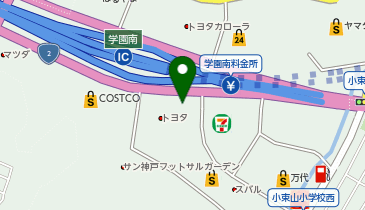 [EV]兵庫トヨタ自動車(株) レクサス学園南の地図画像