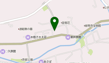 [EV]修善寺温泉 新井旅館の地図画像