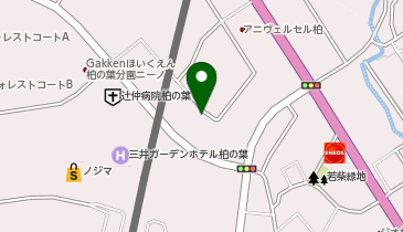 [EV]三井不動産(株) リパーク柏の葉2forスマートシティの地図画像