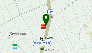 [EV](株)ENEOSモビリニア東東京支店 ENEOS Dr.Driveセルフ荻窪店の地図画像