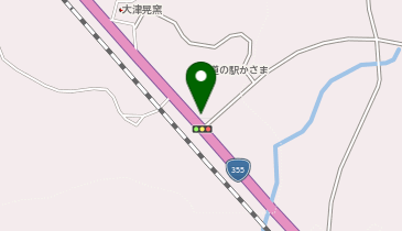 [EV]笠間市 道の駅 かさまの地図画像
