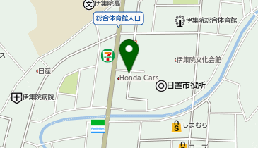 [EV](有)永田モータース Honda Cars伊集院 伊集院店の地図画像