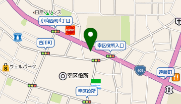 [EV](株)ヤナセ 川崎支店 メルセデス・ベンツ川崎の地図画像