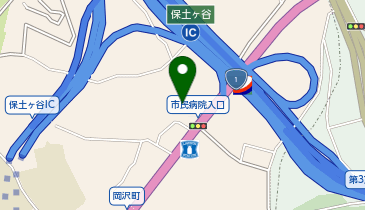 [EV](株)ヤナセ 横浜三ツ沢支店 メルセデス・ベンツ三ツ沢の地図画像