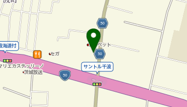 [EV]茨城トヨペット(株) 水戸千波店の地図画像