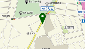 [EV]日本駐車場メンテナンス(株) CPEV熊本テルサ前の地図画像