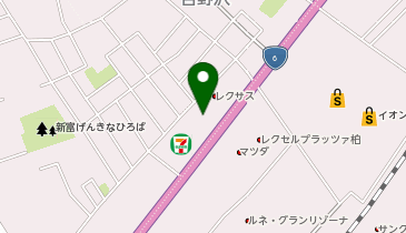 [EV]千葉トヨペット(株) レクサス柏の地図画像