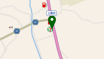 [EV]セブンイレブン福島平田店の地図画像