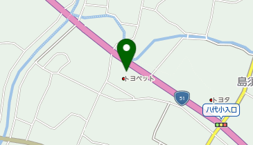 [EV]茨城トヨペット(株) 潮来店の地図画像