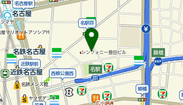 [EV](株)キング観光 サウザンド名古屋駅柳橋店 (立体P 5階)の地図画像