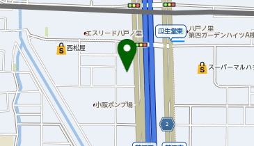 [EV](株)モトーレンティーアイ Higashi-Osaka BMW 東大阪店の地図画像