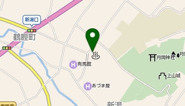 [EV]かみのやま温泉 仙渓園 月岡ホテルの地図画像