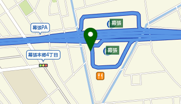 [EV]東日本高速道路(株) NEXCO東日本 京葉道路 幕張PA (上り)の地図画像