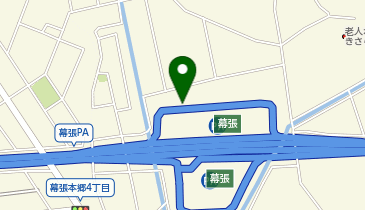 [EV]東日本高速道路(株) NEXCO東日本 京葉道路 幕張PA (下り)の地図画像