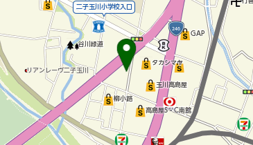 [EV]東神開発(株) 玉川高島屋西館 地下B駐車場 (ヴァレーパーキング専用)の地図画像