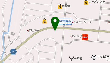 [EV](株)シュテルンつくば メルセデス・ベンツつくばの地図画像