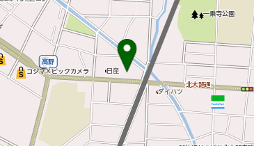 [EV](株)ヤナセ 洛北支店 メルセデス・ベンツ洛北の地図画像