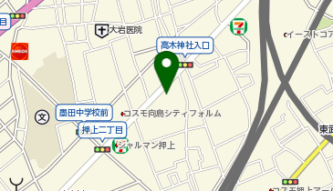 [EV](株)ホンダカーズ東京 Honda Cars東京 押上店の地図画像