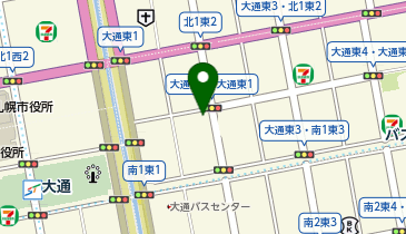 [EV]北海道電力 本社 (札幌大通りSC)の地図画像