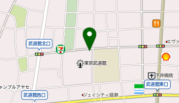 [EV]東京都 東京武道館の地図画像