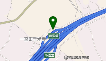 [EV]中日本高速道路(株) NEXCO中日本 中央自動車道 釈迦堂PA (上り)の地図画像