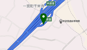 [EV]中日本高速道路(株) NEXCO中日本 中央自動車道 釈迦堂PA (下り)の地図画像