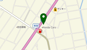 [EV](株)ホンダカーズ美濃 Honda Cars美濃 芥見岩田店の地図画像