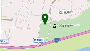 [EV]パーク24(株) タイムズGDO茅ヶ崎ゴルフリンクス第2の地図画像