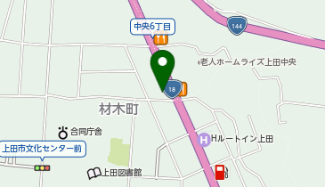 [EV](株)モトーレン長野 Nagano BMW 上田店の地図画像