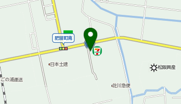 [EV]セブンイレブン松阪肥留町店の地図画像
