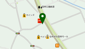 [EV]ベイシア なめがわモール店の地図画像