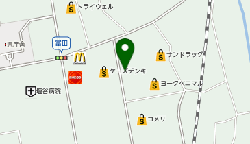 [EV]ヨークベニマル 矢板店の地図画像