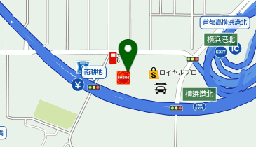 [EV](株)ENEOSウィング ENEOS Dr.Drive横浜港北インターTSの地図画像