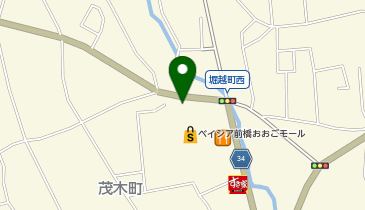 [EV]ベイシア 前橋おおごモール店の地図画像