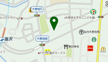 [EV]コメダ珈琲店 仙台富沢店の地図画像