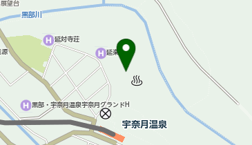 [EV]オリックス・ホテルマネジメント(株) 黒部・宇奈月温泉 やまのはの地図画像