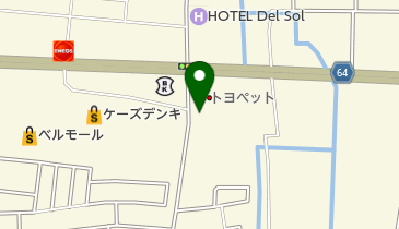 [EV]栃木トヨペット(株) 宇都宮平出店の地図画像