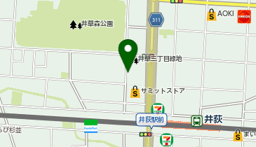 [EV]東京都 都営井草三丁目第3アパートの地図画像