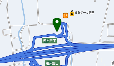 [EV]中日本高速道路(株) NEXCO中日本 東名高速道路 遠州豊田PA (上り)の地図画像