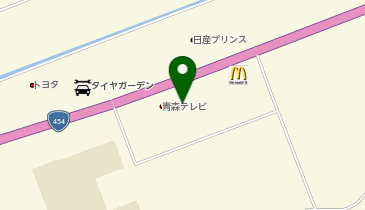 [EV]八戸燃料(株) コスモ石油 セルフステーション八戸駅通りの地図画像