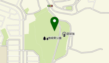 [EV]長崎市 長崎東公園 第4駐車場の地図画像