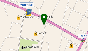 [EV]ベイシア 渋川こもち店の地図画像