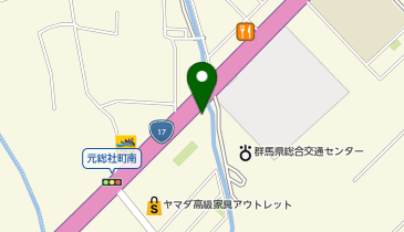 [EV]富士ジーワイ商事(株) Jeep前橋の地図画像