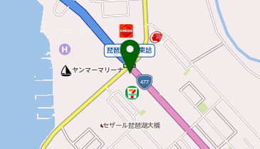 [EV]セブンイレブン琵琶湖大橋東口店の地図画像